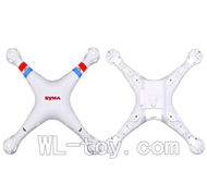 SYMA X8 X8C RC Quadcopter Parts-02 Upper and lower shell cover-White